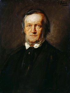Retrato de Richard Wagner 1813-1883.