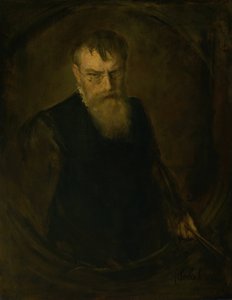 Auto-retrato de Franz von Lenbach