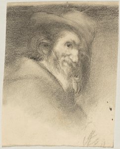 Esboço segundo Vásquez; cabeça de Menipo; original: Madrid, Prado de Franz von Lenbach