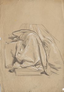 Draperiestudie de Franz von Matsch