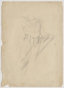 Torso com couraça de peito de Franz von Matsch