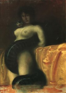 A esposa da serpente de Franz von Stuck