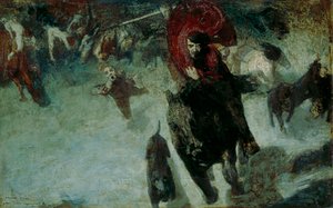A caça selvagem de Franz von Stuck