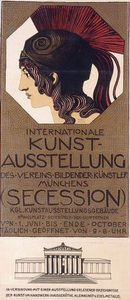 Exposição Internacional de Arte - (Secessão) ", de Franz von Stuck