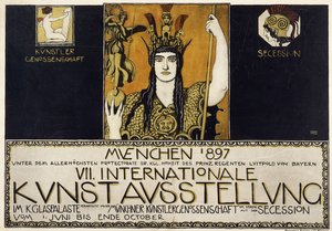 Munchen 1897, VII Exposição Internacional de Arte, 1897 de Franz von Stuck