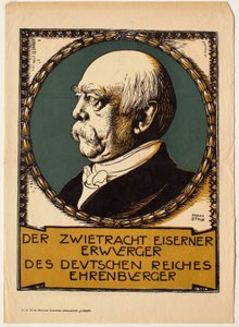 Retrato de Otto von Bismarck