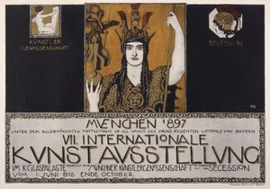 Sétima Exposição Internacional de Arte, Munique 1897 de Franz von Stuck