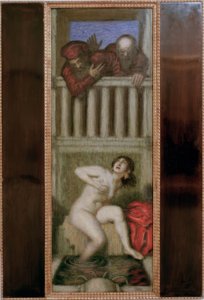 Susanna e os dois idosos de Franz von Stuck