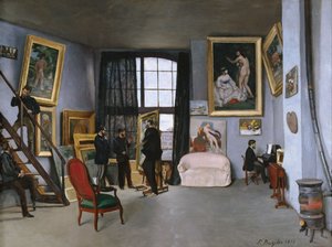 O atelier de Bazille de Frédéric Bazille