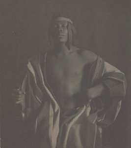 Um chefe etíope, 1897, impresso c. 1902.
