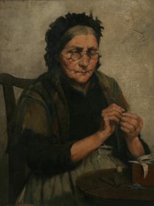 O fio da vida continua suave ainda, 1885 de Fred Millard