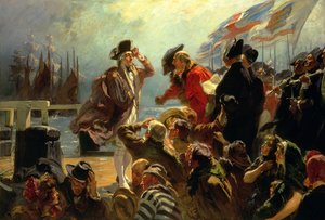 O Retorno de Nelson, o Herói, c.1909 (óleo sobre tela)
