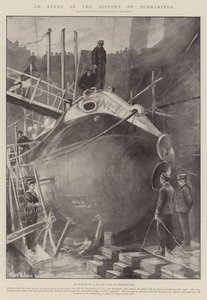 Um evento na história dos submarinos de Fred T. Jane