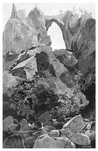 Carlotta Arch, cavernas de Jenolan, Novo Gales do Sul, Austrália, 1886.