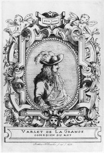 Charles Varlet, conhecido como La Grange, no papel de Dom Juan de &39;Don Juan, ou Le Festin de Pierre&39; de Jean-Baptiste Poquelin Molière (1622-73) 1875