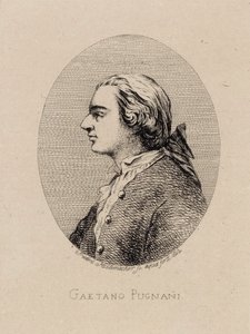 Retrato do violinista e compositor Gaetano Pugnani 1731-1798, 1842.
