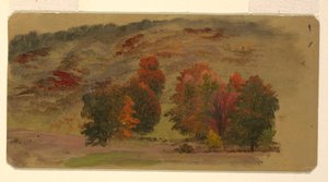 Paisagem de outono de Frederic Edwin Church