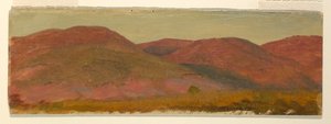 Paisagem de outono, Hudson Valley de Frederic Edwin Church