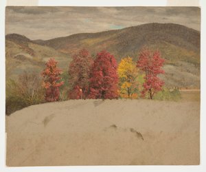 Paisagem de outono na Nova Inglaterra de Frederic Edwin Church