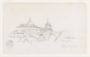 Catedral de Popayan, Colômbia de Frederic Edwin Church