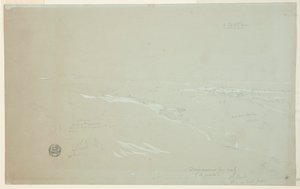 Damasco, Síria, Visto do Noroeste, Parte 1 de Frederic Edwin Church