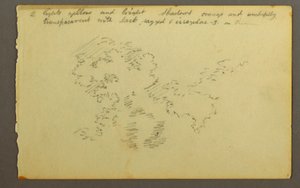 Desenho, Estudo de nuvens, 1845 de Frederic Edwin Church
