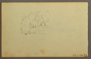 Desenho, Nuvens, 1844 de Frederic Edwin Church