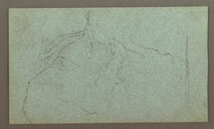 Desenho, Cataratas, possivelmente 1868 de Frederic Edwin Church