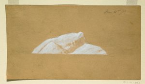 Desenho, Iceberg, Terra Nova, 21 de junho de 1859 de Frederic Edwin Church