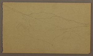 Desenho, Paisagem, maio-agosto de 1865 de Frederic Edwin Church