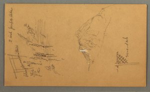 Desenho, Pico da Montanha, Vegetação na Piscina, 1868 de Frederic Edwin Church