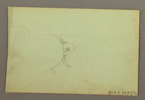 Desenho, Cume da Montanha, possivelmente 1856 de Frederic Edwin Church