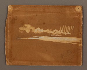 Desenho, Cataratas do Niágara, possivelmente 1856 de Frederic Edwin Church