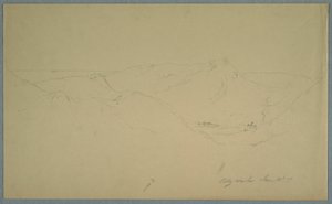 Desenho, Porto de Petty, 24 de junho de 1859 de Frederic Edwin Church