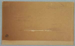 Desenho, Paisagem marítima, Costa do Labrador, junho ou julho de 1859 de Frederic Edwin Church