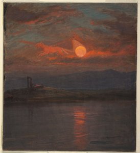 Desenho, A Carruagem da Fantasia do Sol, provavelmente 1868-69 de Frederic Edwin Church