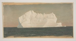 Iceberg flutuante de Frederic Edwin Church
