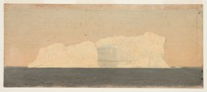 Iceberg flutuante, Labrador de Frederic Edwin Church