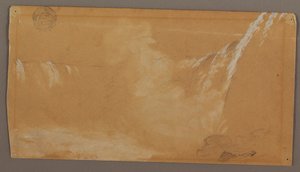 Grande parte de Horseshoe Falls, visto do lado canadense do rio Niagara de Frederic Edwin Church
