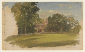Casa em Hudson, Nova Iorque de Frederic Edwin Church