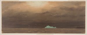 Iceberg, Porto de Batalha, Labrador de Frederic Edwin Church