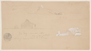 Iceberg com estranha semelhança com uma casa de Frederic Edwin Church