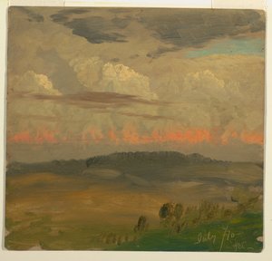 Paisagem, Vale do Hudson de Frederic Edwin Church