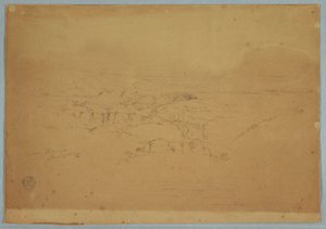 Paisagem, Perto de Tacunga, Equador de Frederic Edwin Church