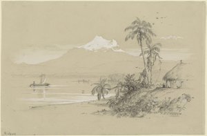 Magdalena River, New Granada, Equador de Frederic Edwin Church