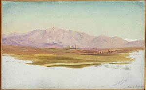Monte Guinaro, Sabine Mountains, 1869 de Frederic Edwin Church