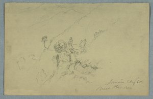 Estrada pelas Montanhas Azuis, perto de Homestead, Jamaica de Frederic Edwin Church