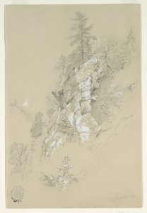 Rocky Hillside, Carolina do Norte de Frederic Edwin Church