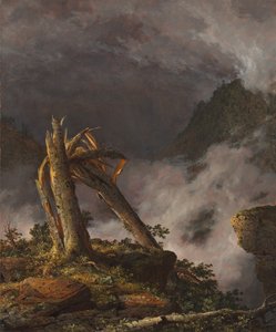Tempestade nas montanhas, 1847. de Frederic Edwin Church