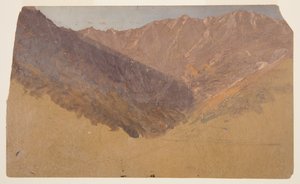 Estudo da Grande Bacia, Mt. Katahdin de Frederic Edwin Church